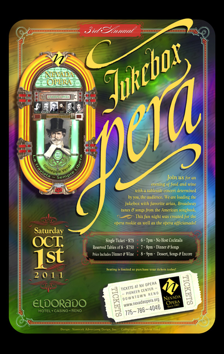 Event Poster for Nevada Opera